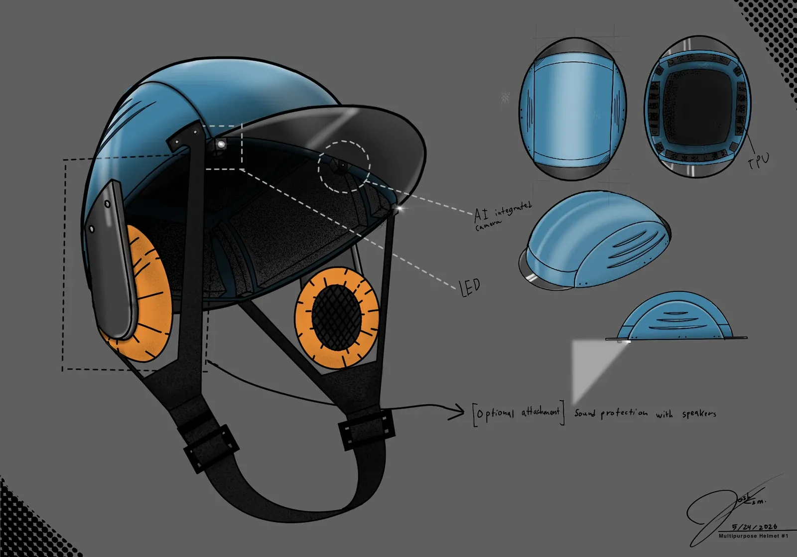 Multipurpose Helmet