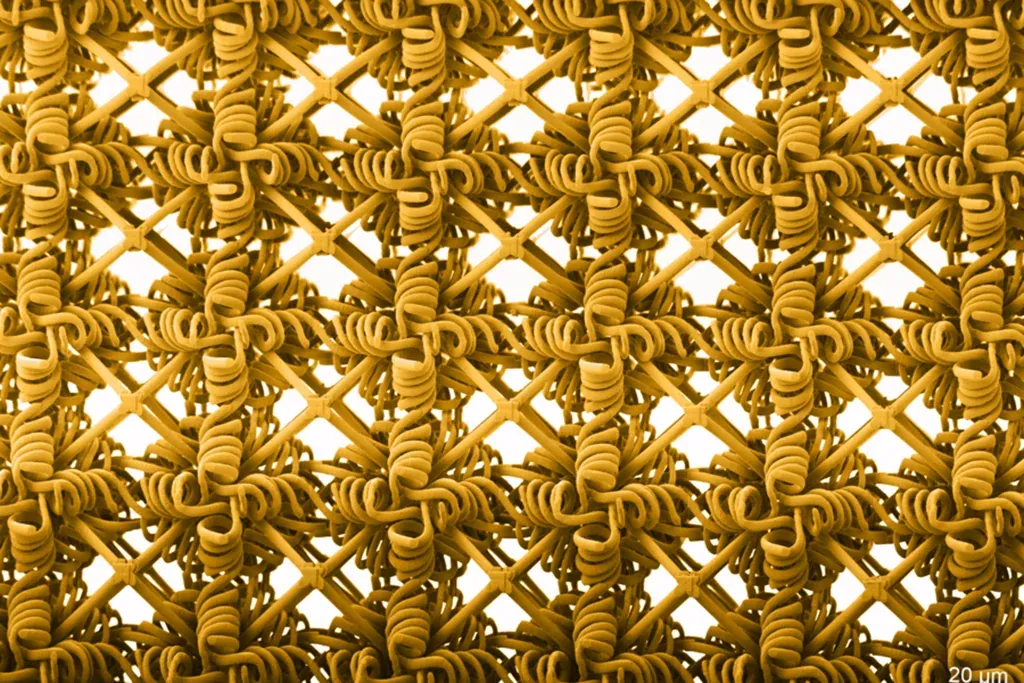 Strong and Stretchy Metamaterials